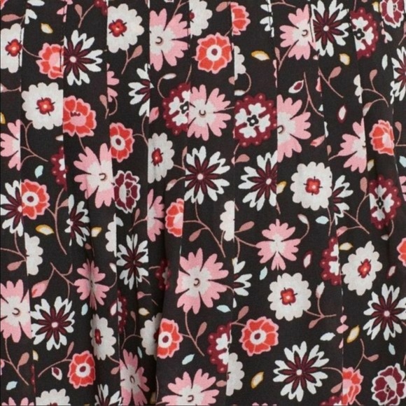 KATE SPADE SHADOW BUDS PLEATED SKIRT SIZE 10 NWT - Picture 7 of 16